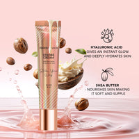 FACESCANADA Strobe Cream - Silver, 18ml | Primer + Highlighter + Moisturizer | Shea Butter & Hyaluronic Acid | Intense Hydration | Flawless Radiant Dewy Skin | Illuminating & Glowing Makeup Base