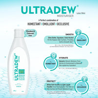 Vegetal Ultradew Moisturising Lotion for Very Dry and Itchy Skin- 150ml.