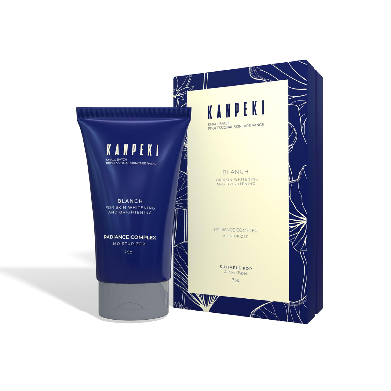 Kanpeki Blanch Radiance Complex Face Moisturizer for Daily Use | Removes Dark Spots, Age Spots, Tanning, Dull & Pigmented Skin | Smooth & Glowing Skin | All Skin Types