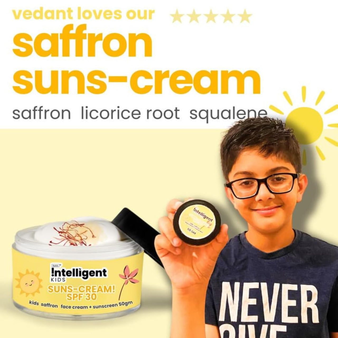 Tuco Kids Bright Face Kit - Face Wash (100ml) & Face Cream & Sunscreen (50g) for Ages 3+ Kids, Paraben & Sulphate Free - Combo Pack of 2