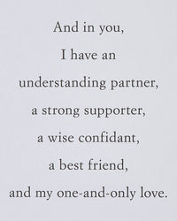 American Greetings Romantic Anniversary Card (Greatest Gift) Greatest Gift