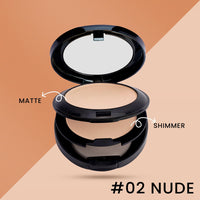 Seven Seas Make-Over Oil Control Compact Powder for Women (02 Nude, 43.4G)