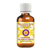 Deve Herbes Pure Juniper Berry Essential Oil (Juniperus communis) Steam Distilled 30ml