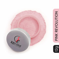 Recode Studio Pro Loose Setting Powder, Pink, Professional Makeup