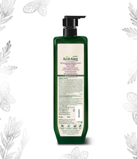 Kesh King Organic Rosemary Shampoo with Tulsi, anti hairfall shampoo for stronger hair growth and damage repair, sulphate free & ayurvedic, 300ml