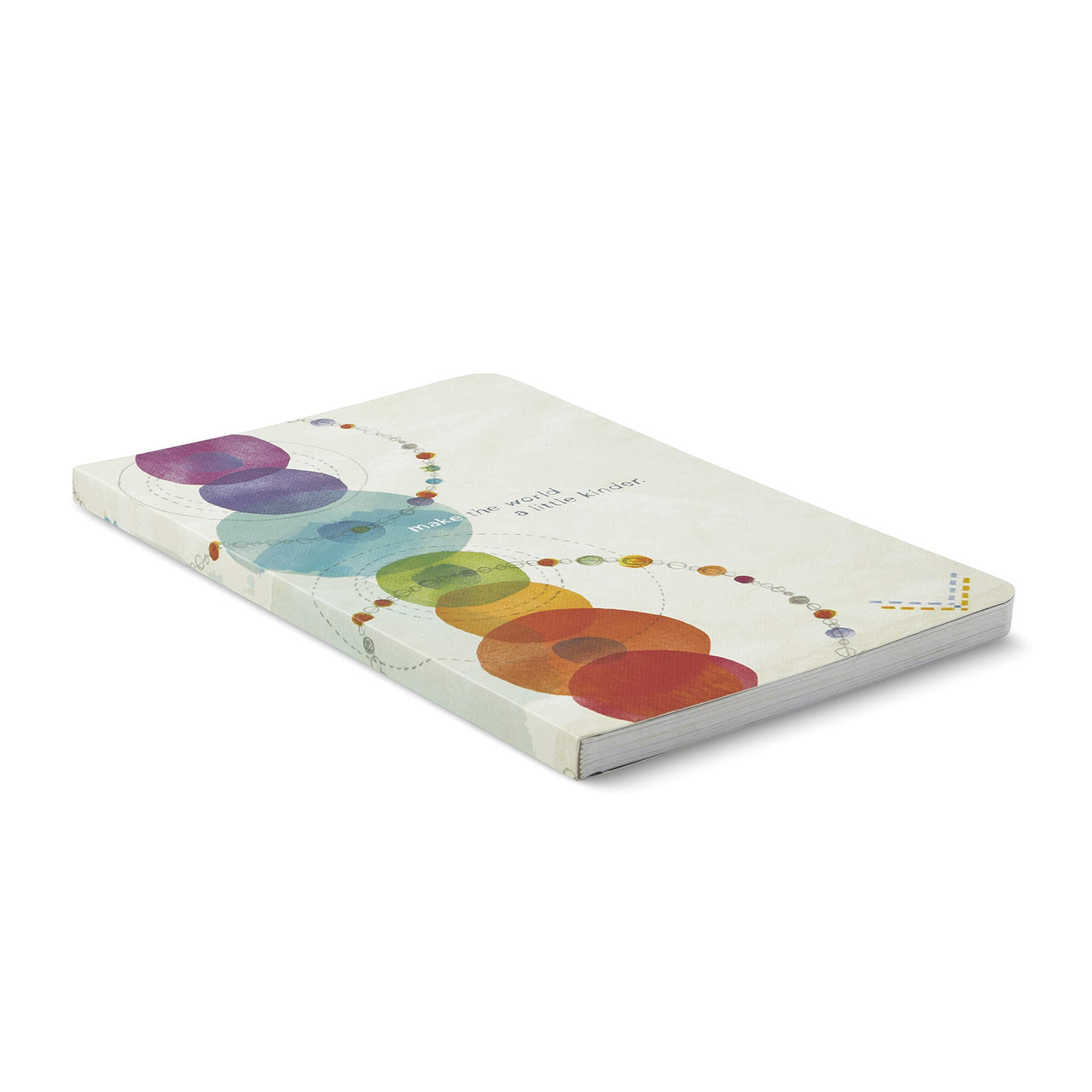Compendium Softcover Journal - Make the World a Little Kinder. – A Write Now Journal with 128 Lined Pages, 5″W x 8″H Make the world a little kinder.