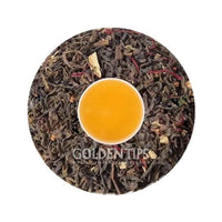 Golden Tips Loose Leaf Green Tea Blended with Cinnamon Sticks Cardamom and Saffron Kashmiri Kahwa (100 Gram, 50 cups)