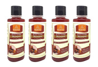 Khadi Pure Herbal Satritha Shampoo/Hair Cleanser, 210 ml (Pack of 4)