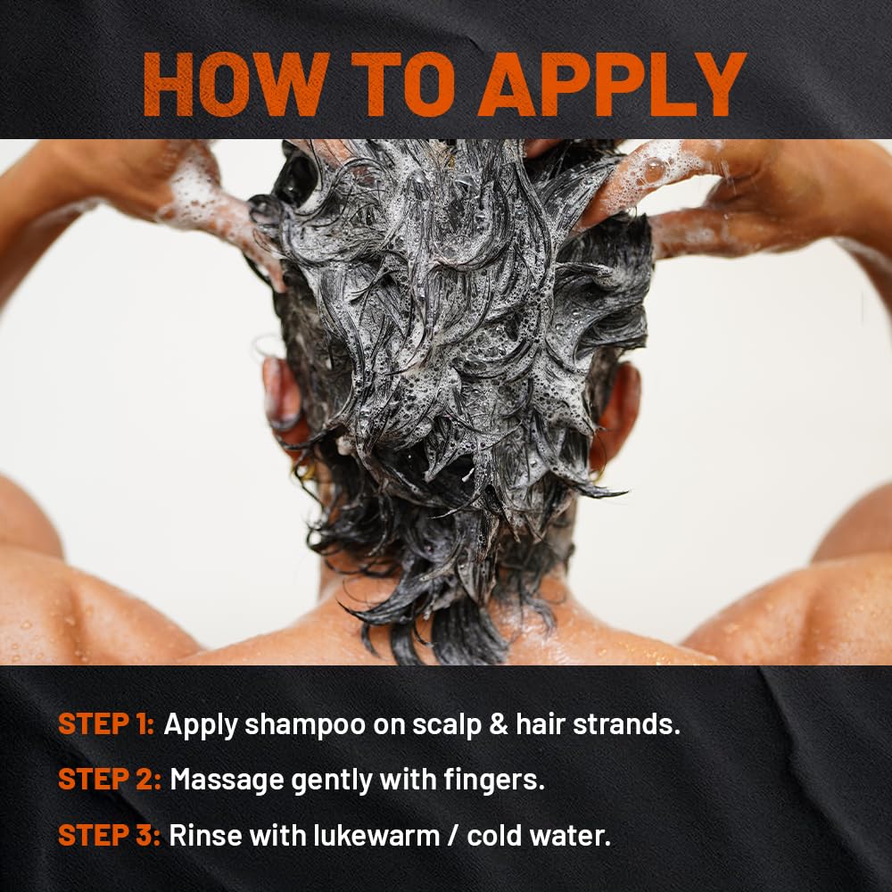 HIVADO Thick & Full Shampoo - Thinning And Limp Hair - Density And Lushness - Strengthen Root To Tip - Strong Hair - Non-Toxic For Men, 1 Count