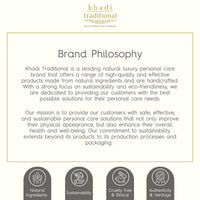 Khadi Traditional Premium Henna, Shikakai & Honey Shampoo for Women and Men, Sulphate & Paraben Free Shampoo for Daily Usage, Natural Cleanser for Scalp Protection and Hair Growth, 200 ml