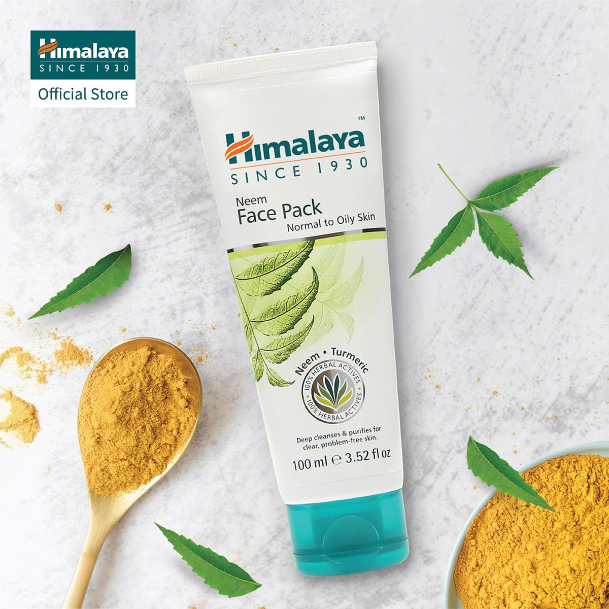 Himalaya Herbals Purifying Neem Pack, 100g Packaging might differ