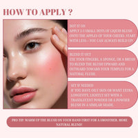 Lakyou Beauty Velvet Liquid Blush Matte | Light Weight | Highly Pigmented | Long-lasting | Easily Blendable | All Skin Types | Shade-04 (Red Romance) 15ml