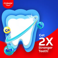 Colgate Strong Teeth, 700G, India S No: 1 Toothpaste Brand, Calcium-Boost Tooth Paste For 2X Stronger Teeth, Whitens Teeth, Fresh Breath & Prevents Cavities (Combo Pack Offer)..