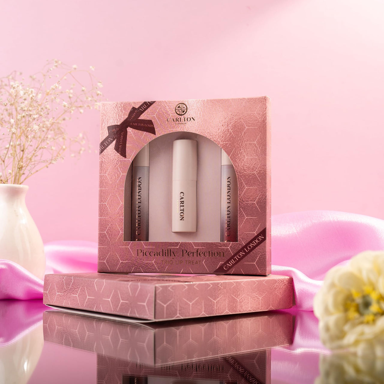 Carlton London Piccadilly Perfection Lipstick Gift Set (Pack of 3) | Gift for women