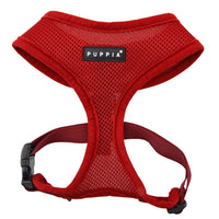 Puppia Soft Dog Harness, Wine, Large (PDCF-AC30-WN-L)