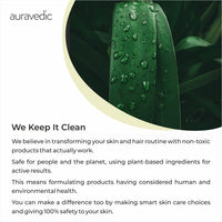 Auravedic Pure Aloe Vera Gel With Green Tea – Pack of 2 (200gm Each), Multi-Purpose Gel For Face, Hair, Under Eyes & Acne, Hydrating & Paraben-Free Formula For Glowing Skin