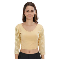 Fressia Fabrics Cotton Bustier Saree Blouse