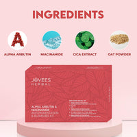 Jovees Herbal Alpha Arbutin & Niacinamide Anti Pigmentation & Blemishes Facial Kit For Pigmentation, Blemishes & Improves Uneven Skin Tone with 5 Easy Steps- Multiple Use