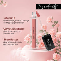 Born16 Tamaraa Liquid Lipstick – Coral Courtship | Hydrated-Matte Finish with SPF | Waterproof, Transfer-Proof, 24-Hour Wear | Vegan & Non-Drying with Shea Butter, 4ml