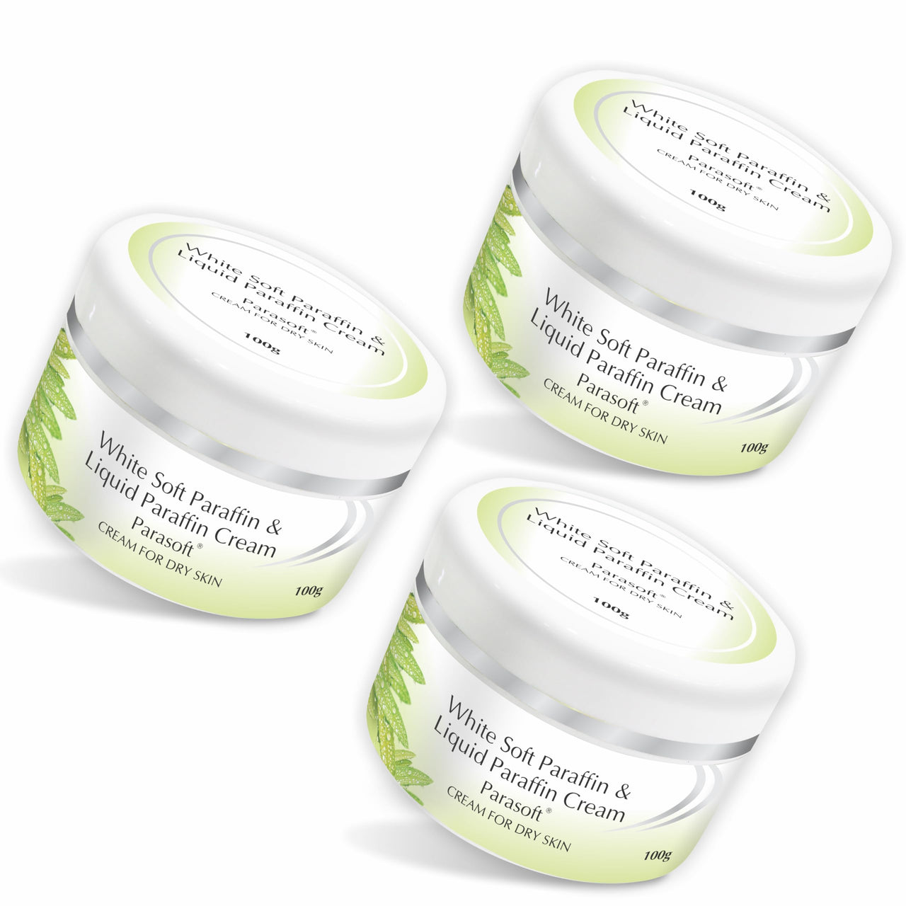 Parasoft Cream for Dry & Dehydrated Skin Intense Moisturizer Nourishing Cold & Winter Cream with Goodness of Aloevera for both Men & Women, Non-Greasy Paraben Free-100gm (Pack of 3)