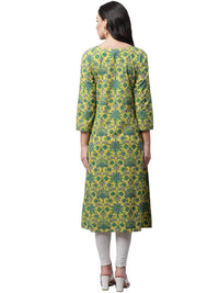 Vaamsi Women's  Cotton Regular Kurta