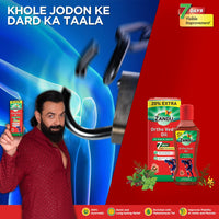 Zandu Ortho Vedic Oil - 120ml | Ayurvedic Oil for Relief from Knee and Joint Pain,Muscle Pain, Osteoarthritis Visible Improvement in 7 days