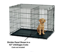 MidWest Homes for Pets Divider Panel Fits Models 1324TD, 1524 and 1524DD Black Models 1524, 1524DD, 1924