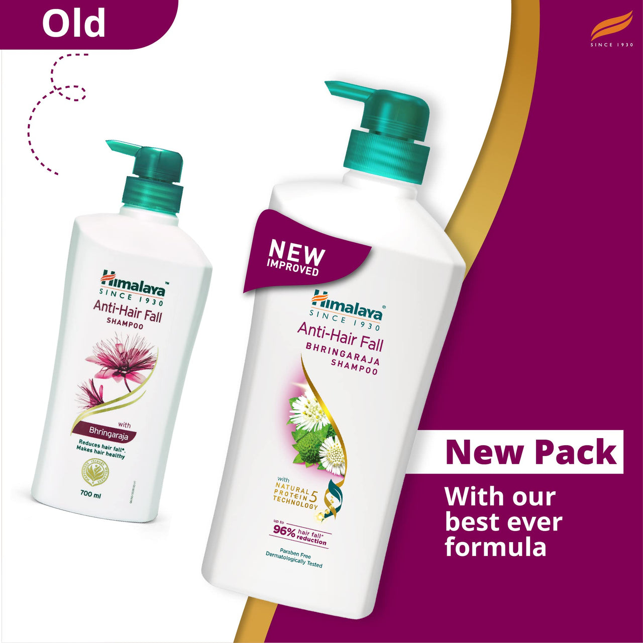 Himalaya Anti Hair Fall Shampoo with Bringaraja, 1000 ml