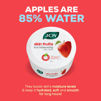 Joy Skin Fruits Moisturizing Cream With Apple, Jojoba & Almond Oil (500ml) | Quick Absorbing & Non Sticky Cold Cream for Face, Hands & Body | For Healthy, Soft & Glowing Skin