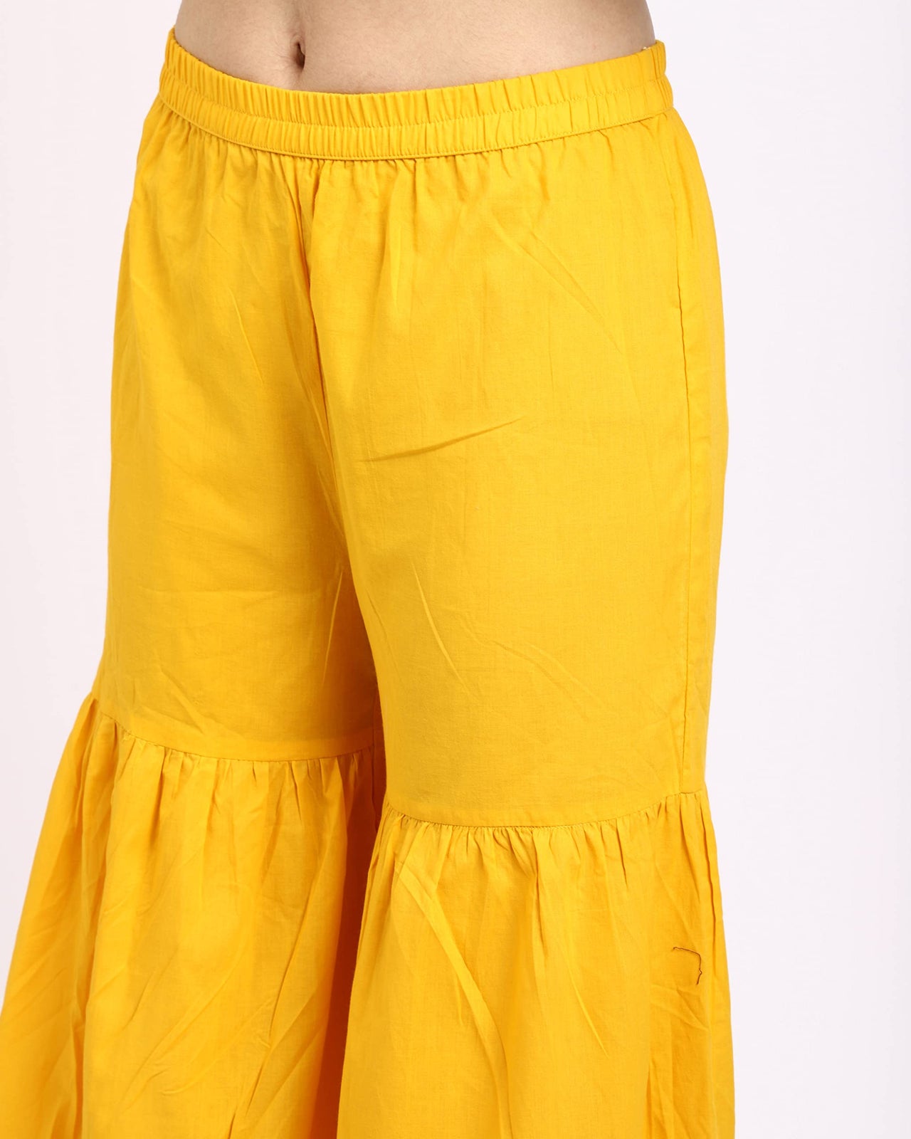 Rajnandini Women's  Pure Cotton Lurex Embroidered Kurta Set with Dupatta