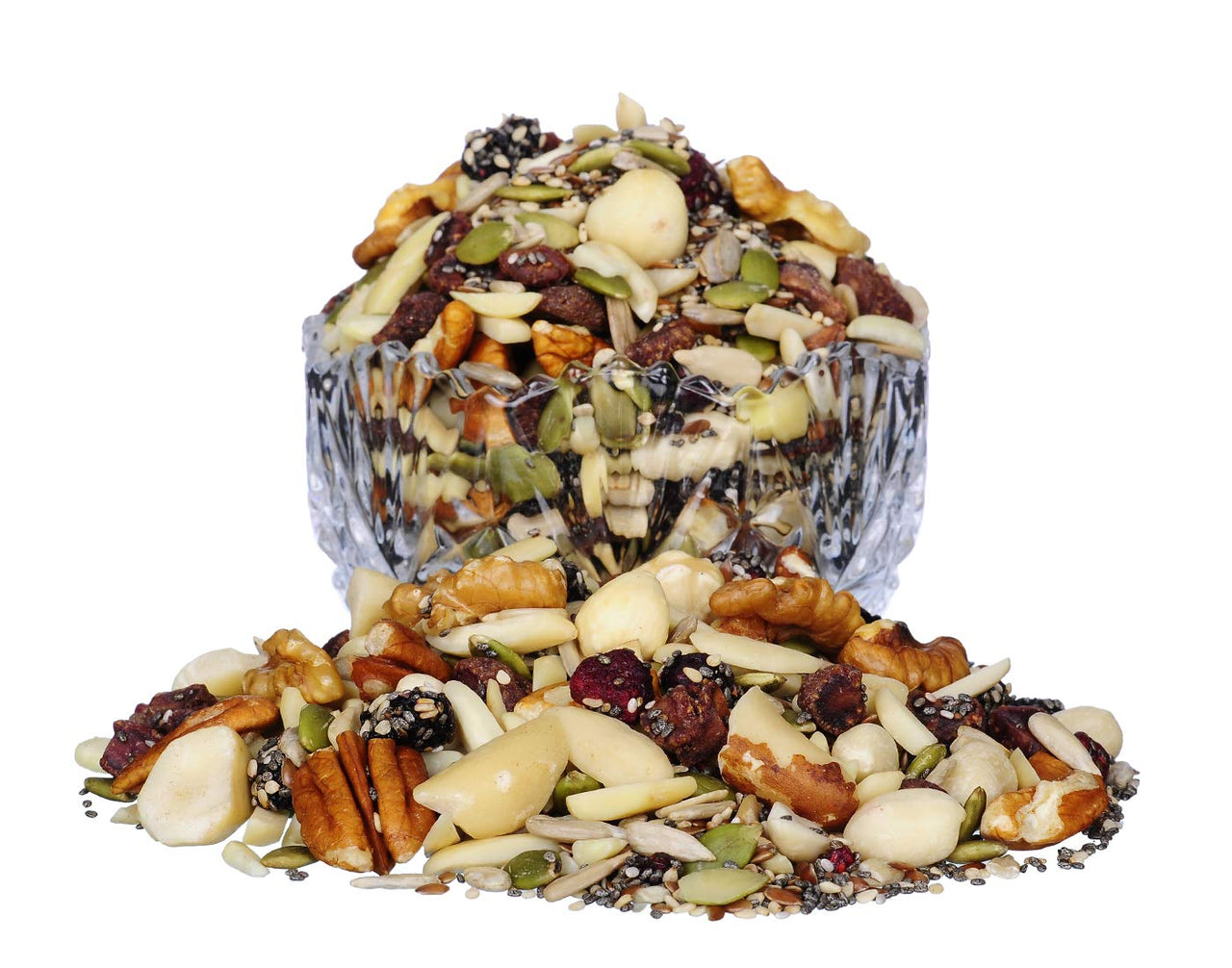 Berries And Nuts Special Protein Trail Mix | Dried Berries, Nuts & Seeds | 400 Grams