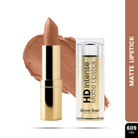 Seven Seas Matte Finish Long Lasting Rich Pigment Non-Drying HD Intense Matte Lipstick (Fire, 3.5g)