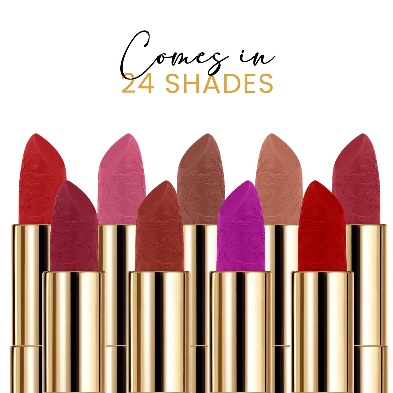 Seven Seas HD Intense Matte Lipstick | Non-Transfer | Lipstick For Women (615-Red Devil, 3.5G)