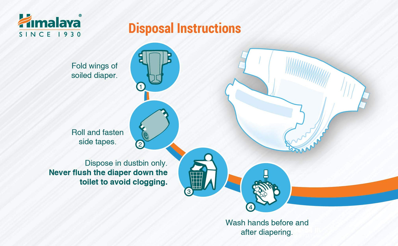 Himalaya Adult Diaper (L) 10's