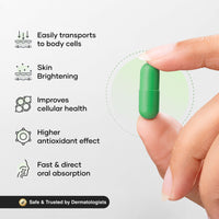 Cureskin Gluta Active Bright Glutathione Tablets | Glutathione Tablets for Skin Whitening | Glutathione Supplements | Glutathione for Skin Whitening