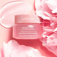 LANEIGE Bouncy & Firm Eye Cream | Hydrating Eye Treatment with Peony + Collagen Complex | Lightweight Formula for Brighter, Youthful Eyes | Korean Skincare- 20Grams