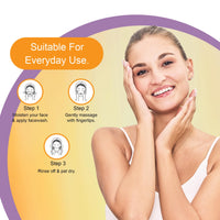 DR.RASHEL Vitamin C Face Wash Enriched with Goodness of Vitamin C with No Parabens, SLS, Silicones & Colour (100 ml)