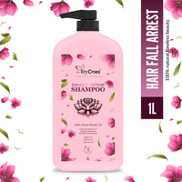 TryOnes Damage Repair Shampoo With Hibiscus & Curry Leaves for Strong & Nourished Hair For Dry & Frizzy Hair | For Smoother, Shinier Hair 1000 ml