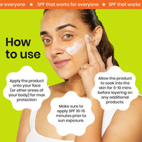 FAE Beauty SPF 50+ PA++++ Lightweight Sunscreen | For Oily, Dry, Combination, Normal & Acne-Prone Skin | Hybrid, Broad-spectrum | UVA & UVB Protection | No White Cast | Fragrance-free | 100ml