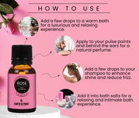 Earth N Pure Lavender Oil, Sandalwood Oil, Jasmine Oil, Rose Oil and Ylang Ylang Oil Pack of 5 – 15 ml each