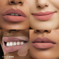 Fae Beauty Lip Whip 12Hr Comfortable Matte Liquid Lipstick (10ml) | Long Wear | Non Drying | Soft Mousse Smudgeproof Formula | Vegan | With Moisture Lock Technology | Enriched with Vitamin E and Cherry Coffee - Bang