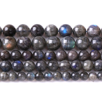 8mm 45pcs AAA Natural Labradorite Gemstone Beads for Jewelry Making Crystal Energy Stone Healing Power DIY Bracelet Necklace 15