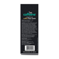 mCaffeine Deep Cleansing Coffee Face Wash for Oil Control | De Tan Face Wash for Men & Women | Daily Use Anti Pollution Face Wash For Summers | 100ml