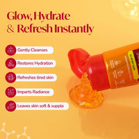 Meglow Refreshing & Rejuvenating Face Wash Pack of 2 (70g Each) with Anti Dehydration Shield|Soap Free Face Wash for All Skin Types |Helps to Make Skin Soft, Supple & Fresh (Unisex)