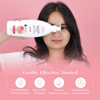 Meglow Pro-Care Moisturizer Body Lotion for Women/Men (500ml)–Enriched with Peach Extract | Body Lotion for Dry Skin | Deeply Hydrates with 48hrs Moisture Lock Technology