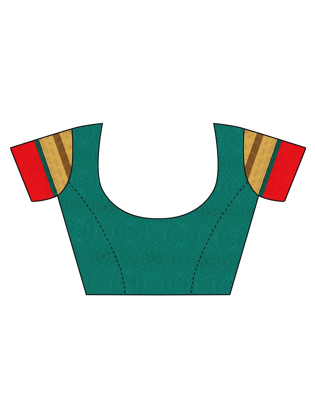 SAREE MALL Women's  Cotton Silk Saree with blouse piece (8AURA8001-parent)