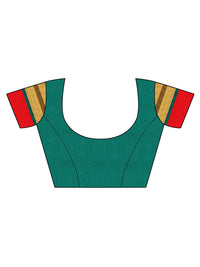 SAREE MALL Women's  Cotton Silk Saree with blouse piece (8AURA8001-parent)