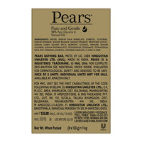 Pears Pure And Gentle Bathing Bar, 125g (Pack Of 8) & POND'S Magic Freshness Talcum Powder, Acacia Honey, 400 g
