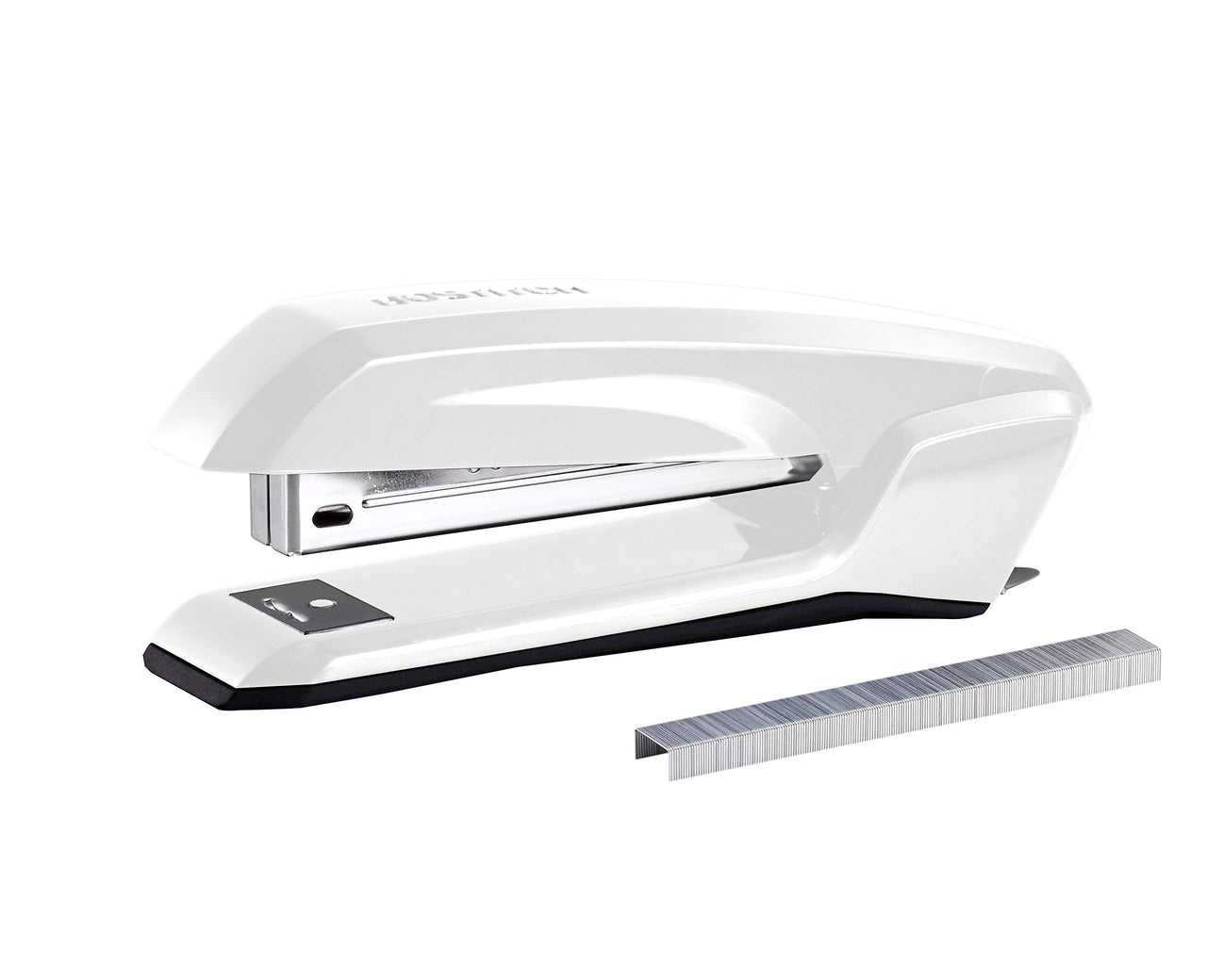 Bostitch Office Ascend 3 in 1 Stapler Integrated Remover & Staple Storage, 420 Staples Included, 20 Sheet Capacity, Lightweight, White (B210-WHT), Full Size