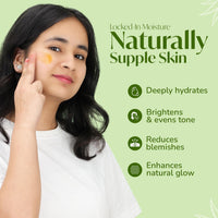 Meglow by Leeford | Nourishing Aloe Vera Gel with Kesar Chandan | Pure Aloe Vera, Kesar Chandan Gel | Organic Aloe Vera Gel for Face | Ayurvedic Formula for Skin Nourishment Pack of 3 (100g each)